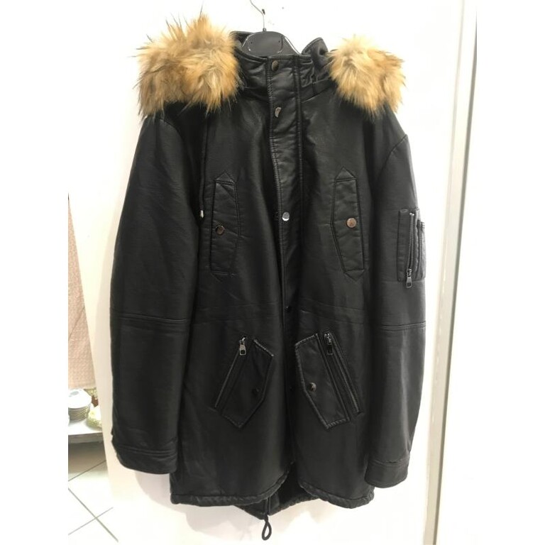 4832439 Giubbino uomo parka nero david