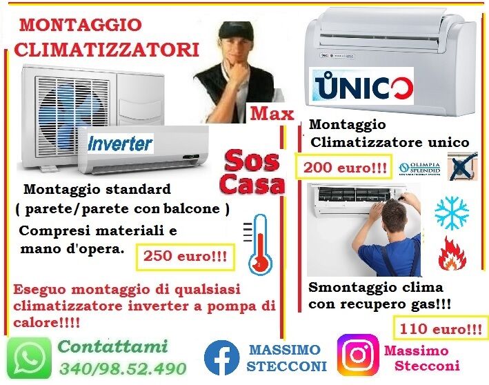 5242139  Montaggio condizionatore Anzio