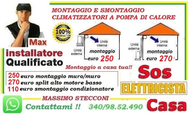 5303748  Montaggio condizionatore