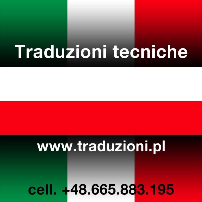 5310923  Polacco traduzioni tecniche ed