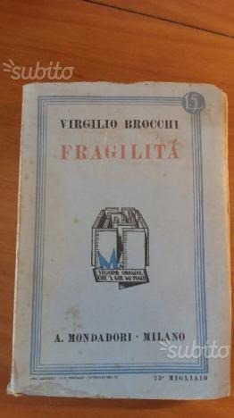 4048161  Virgilio Bronchi 1932 Fragilit